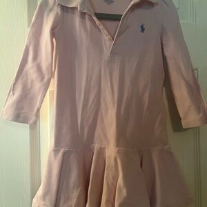 Ralph Lauren Light Pink Kids Polo Dress